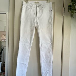 Madewell White Jeans